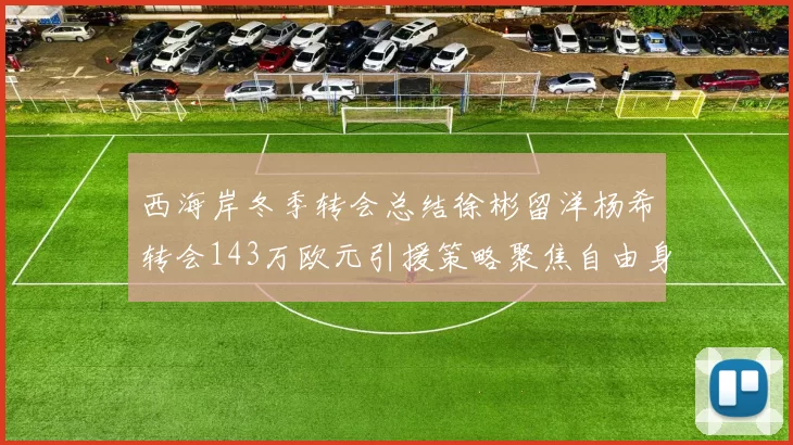 西海岸冬季转会总结徐彬留洋杨希转会143万欧元引援策略聚焦自由身球员